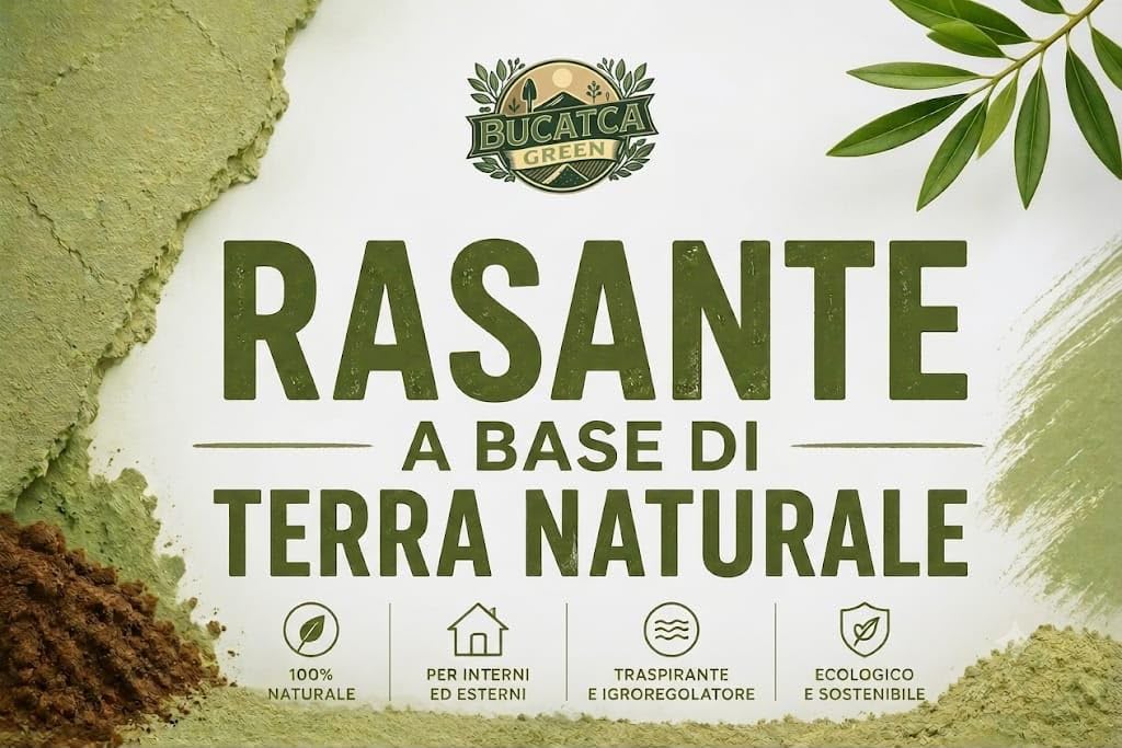 BUCATCA GREEN Rasante Terra Naturale 40 Mesh 0,425 mm per Pareti