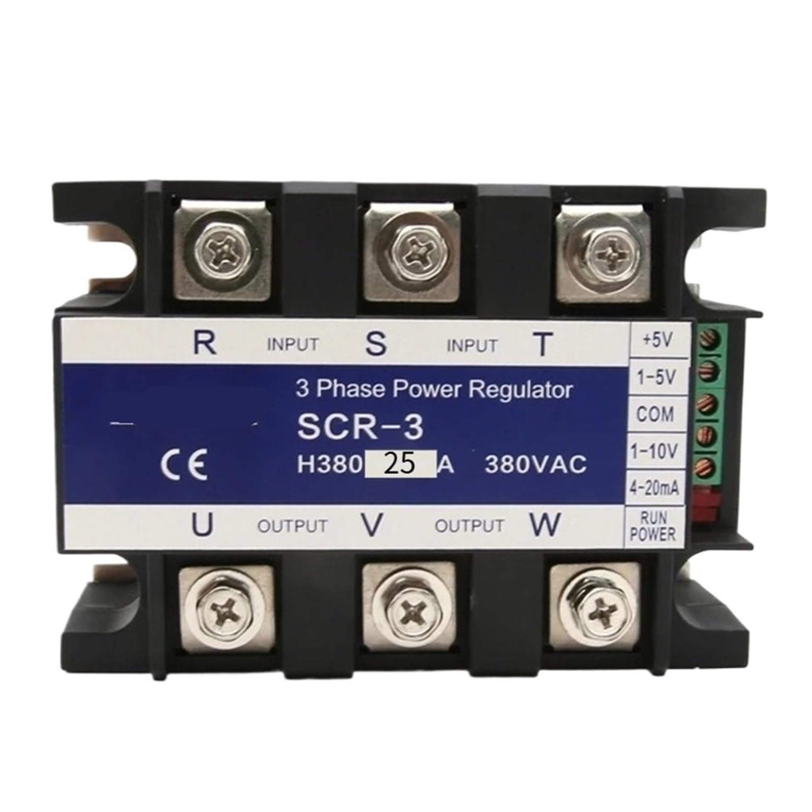 SJJBVPYX 25A Three-Phase AC Voltage Regulating Module, with Built-in overheat Protection