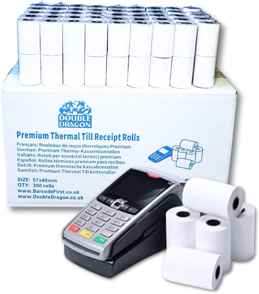 50 ROTOLI TERMICI 80x80 SCONTRINI RICEVUTE CARTA TERMICA CERTIFICATA 1 - Foto 12