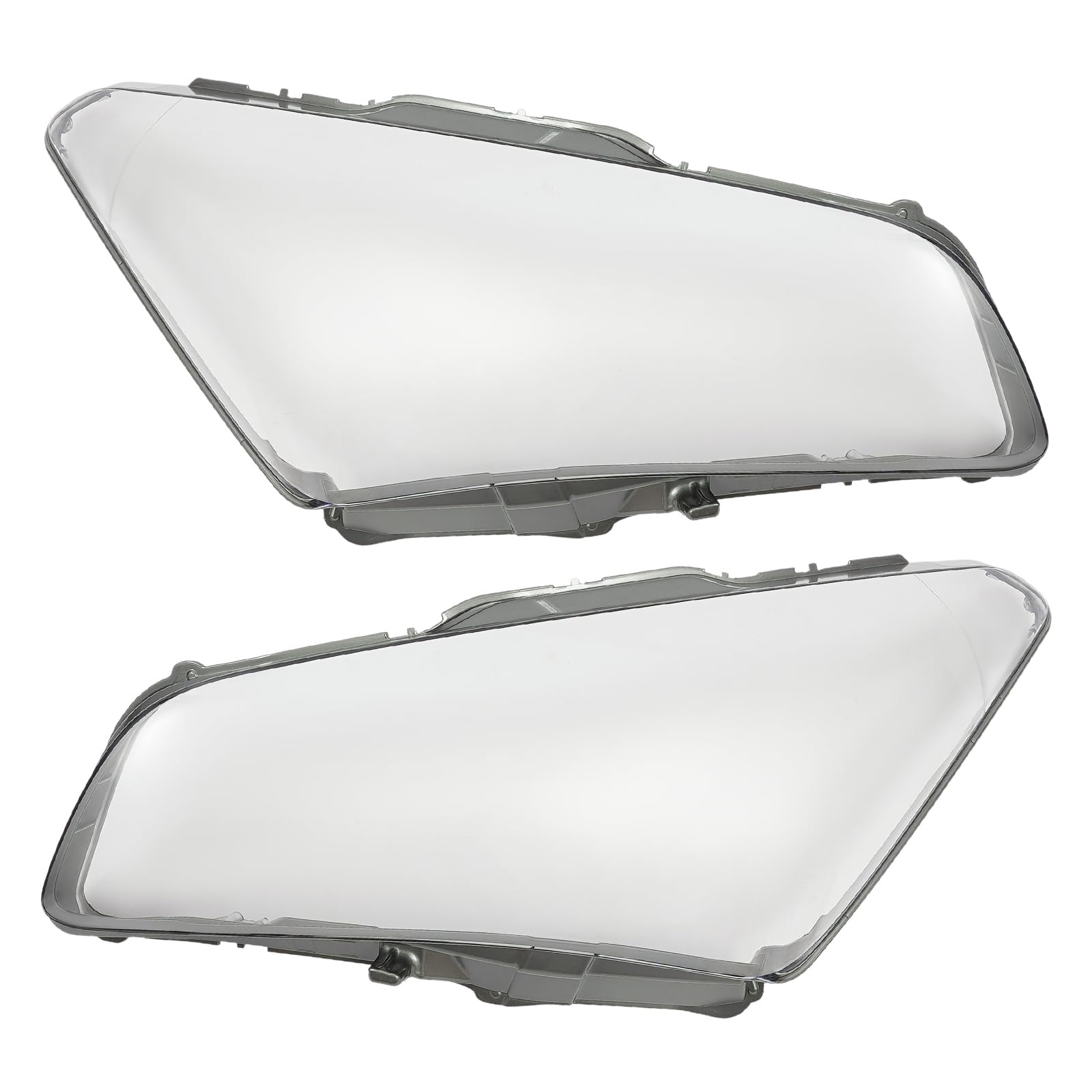 MARTEXBUY for Infiniti QX56/QX80 2011 2012 2013 2014 Front Headlight Lens Cover, 1 Pair Left Side and Right Side Headlamp Headlight Cover