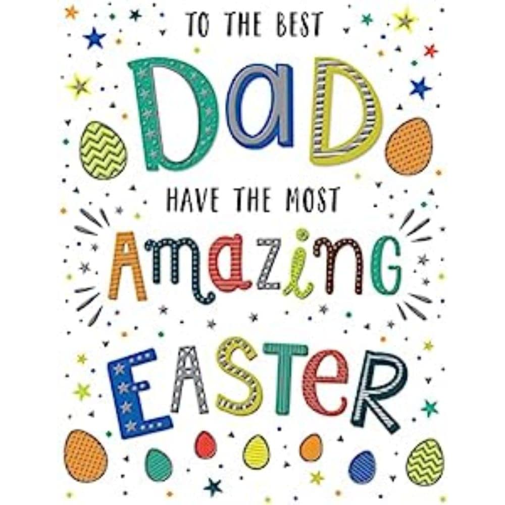 Easter Card Dad - 8 x 6 inches - Regal Publishing