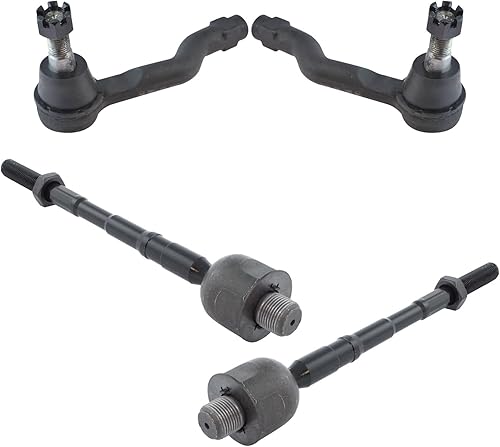 Miniatura 102 de TRQ Juego de varillas de acoplamiento delanteras interiores y exteriores, 4 piezas, compatibles con Toyota C-HR 2018-2021