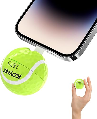 Miniatura 13 de Banco de energía creativo de pelota de golf de 2000 mAh, mini cargador portátil USB-C, compatible con iPhone 15, 15 Plus, 15 Pro Max, regalo para