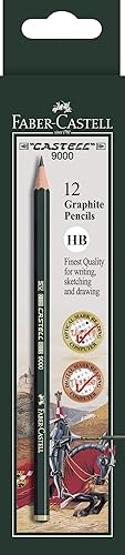 Lápices de grafito Faber Castell Castell 9000 grafito suave 12unidades
