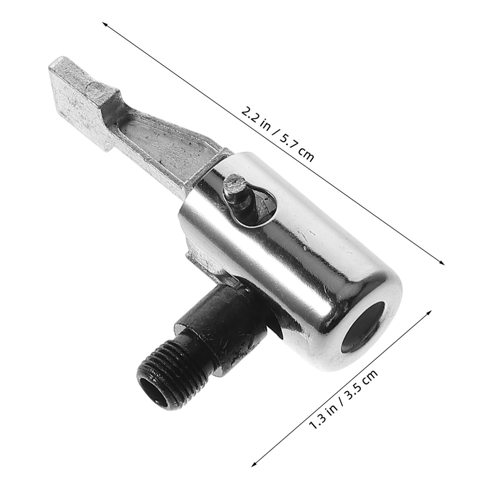 HOLIDYOYO Metal Lock Air Chuck Tire Inflator Adapter Portable Tire Pump Air Compressor Adapter for Quick Inflation Compact Air Pump Coupling for Car Bicycle Tires