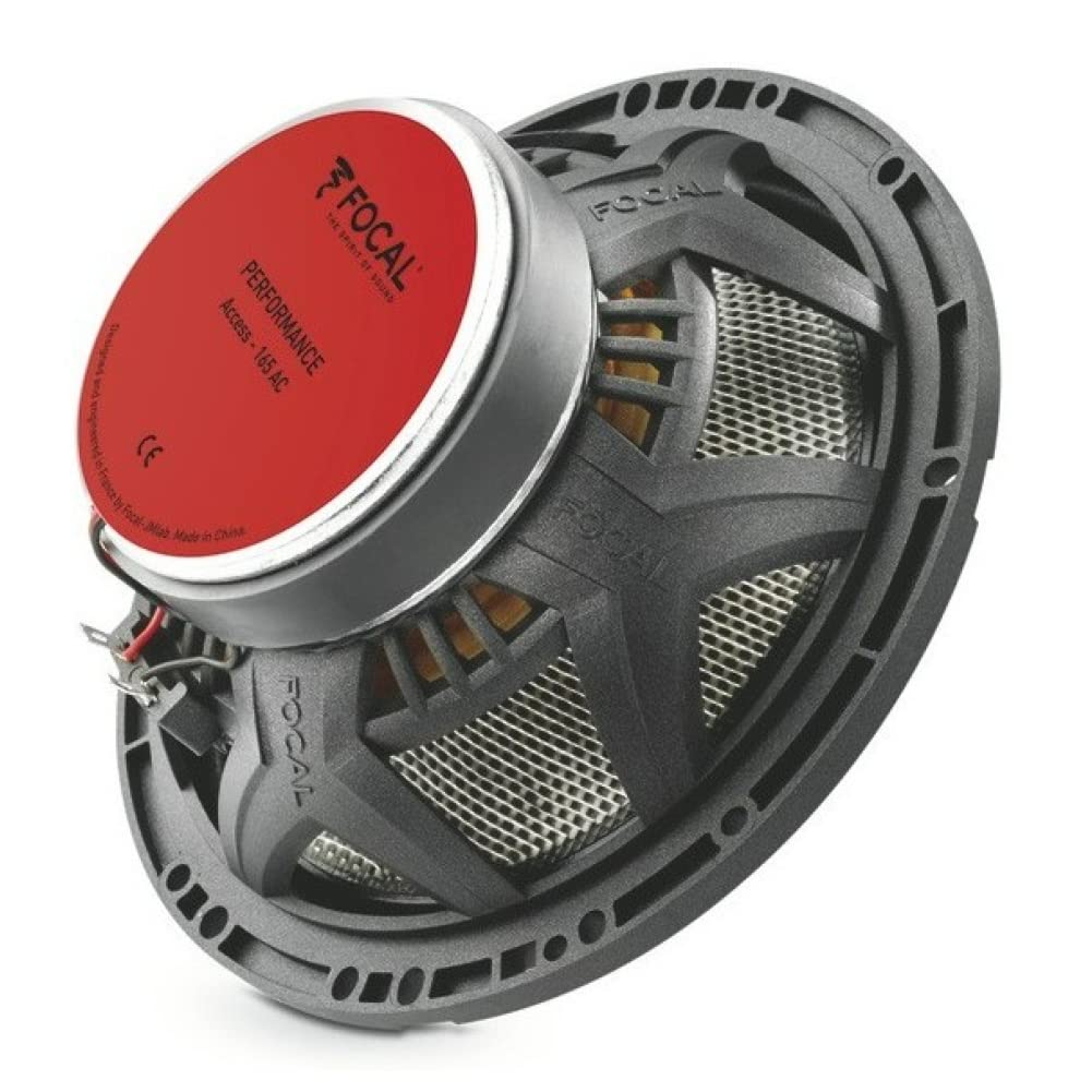 2 Enceintes Focal Access 165AC 165 AC coaxiales 2 Voies 16,5 cm 165 mm 6,5" diamètre 60 Watts rms 120 Watts Max 4 ohm 91 DB spl, la Paire