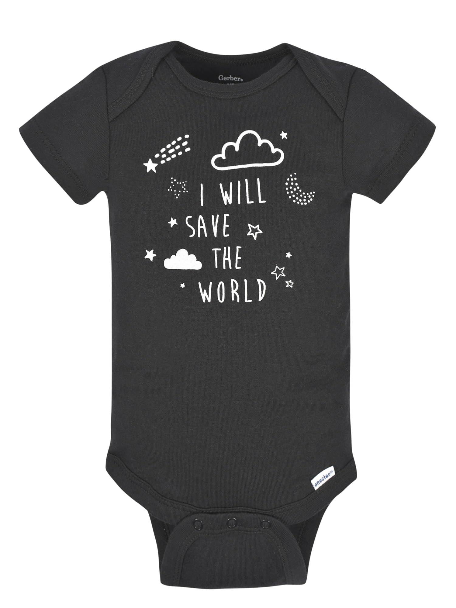 Gerber® Baby Boys 8-pack Short Sleeve Onesies Bodysuits Pack