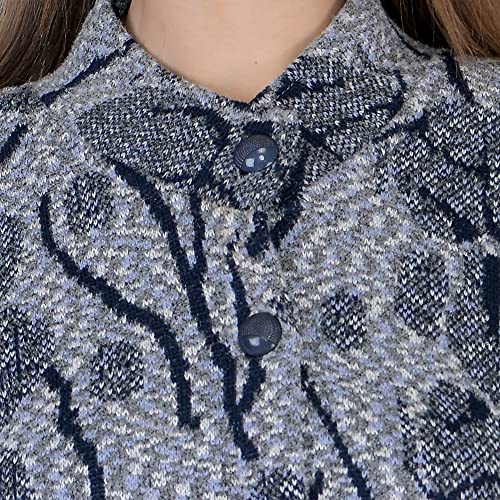 Image of LADY WILLINGTON Women's Wool Round Neck Cardigans