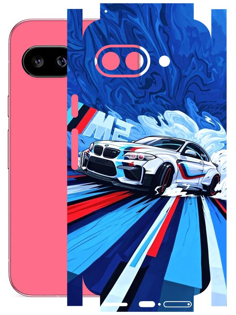 AtOdds - Full Body Back Screen Guard Protector Film - Lamination Wrap Skin Sticker Compatible with Google Pixel 9A | Scratchproof Matte Finish (BWM)-image-33