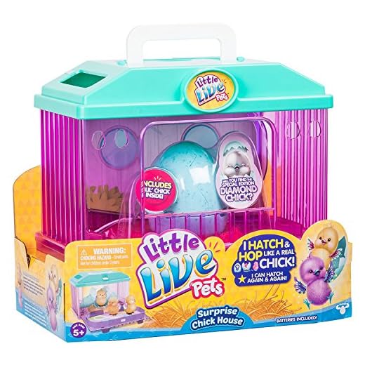 Little Live Pets 28428 Surprise Chick House Figure