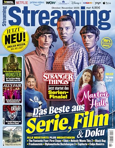 Streaming Magazin (Ausgabe 06/2025) | Erscheinungstermin: 09. Oktober 2025