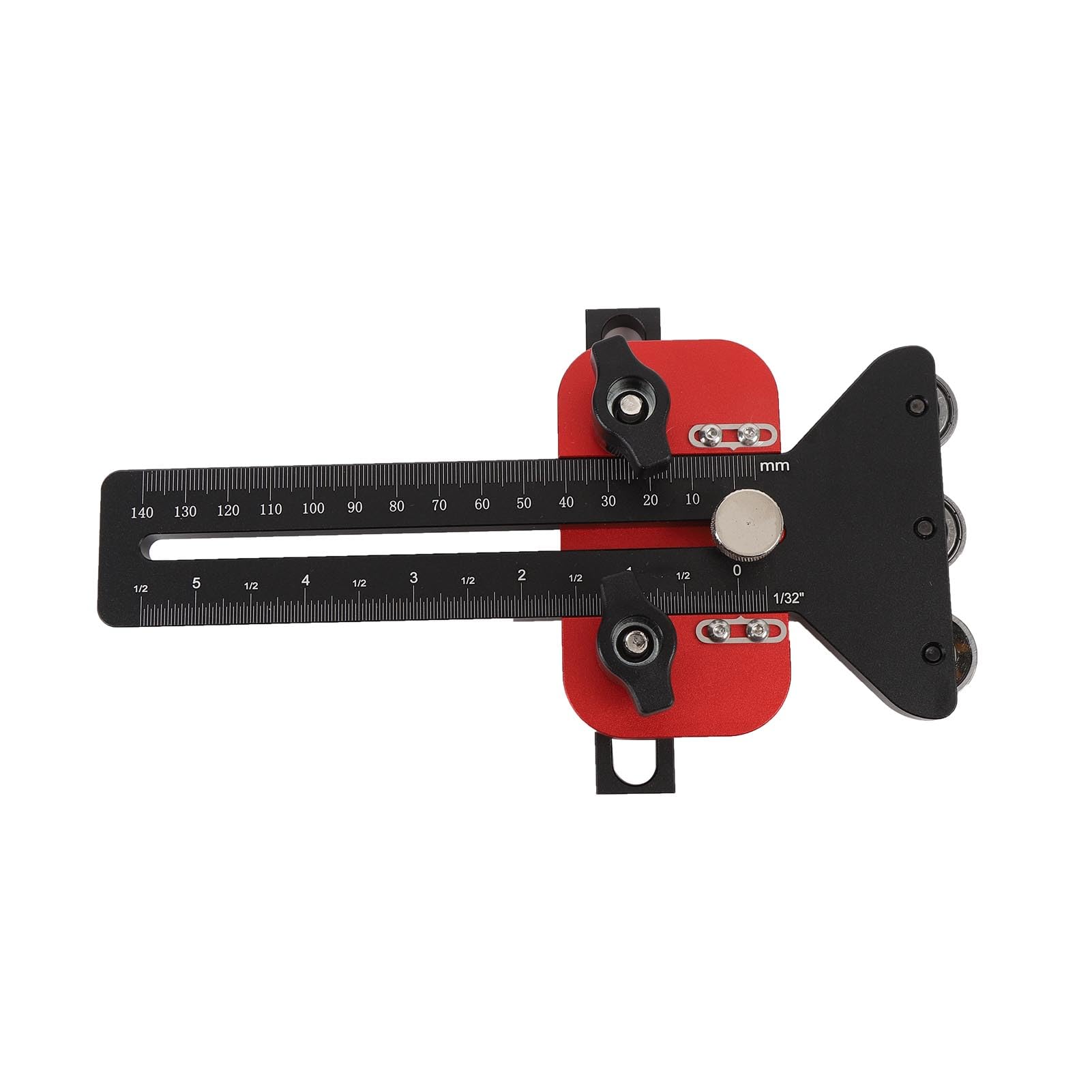 Guide de gabarit de scie à table haute précision avec rouleau inversé