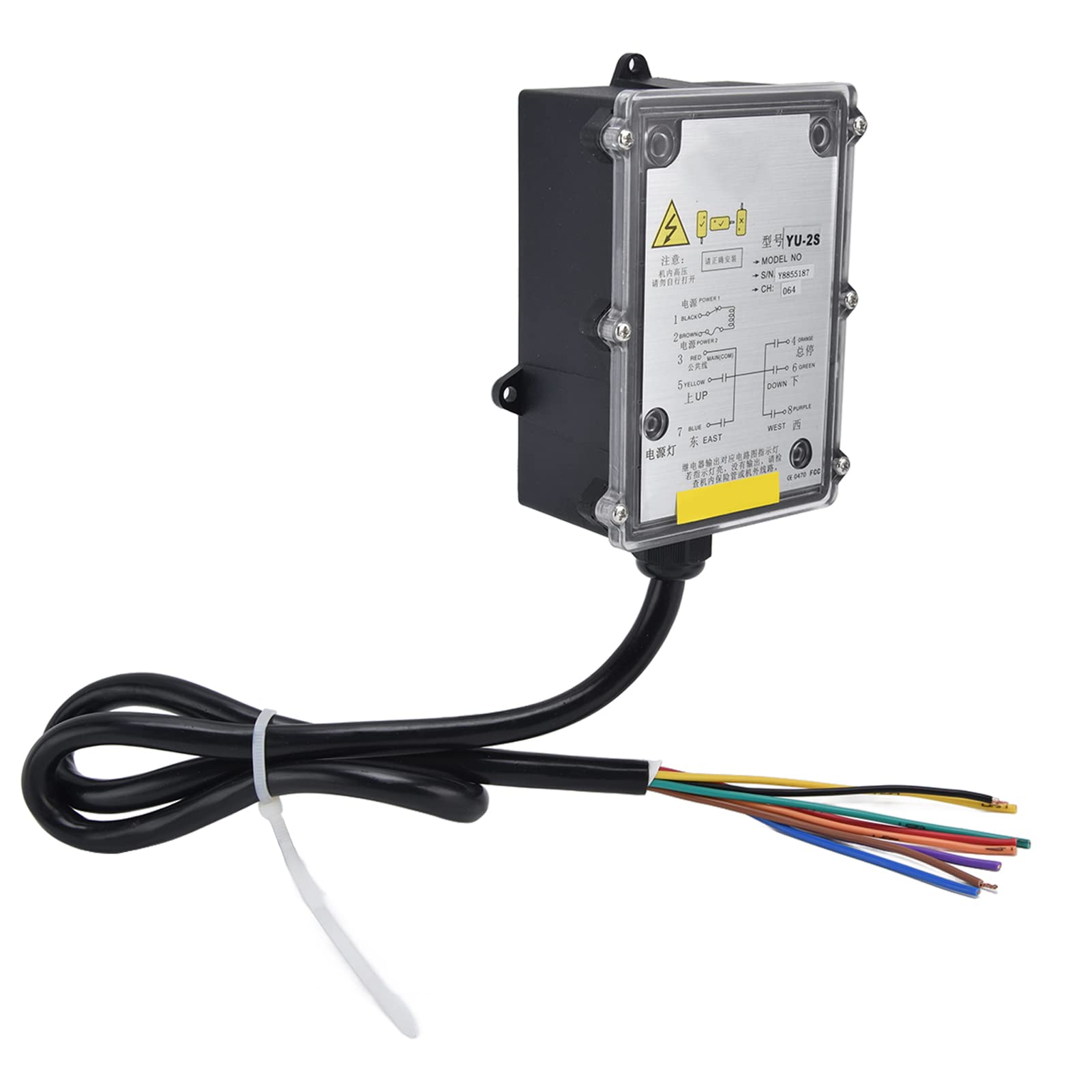 Telecomando Wireless Per Gru Industriale - Portata 100m, IP68, Con Pulsante Emergenza, 24V CC - Foto 10