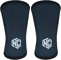 Joelheira Alta Performance - 5mm - Preto (Par) G