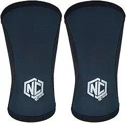 Joelheira Alta Performance - 5mm - Preto (Par) G