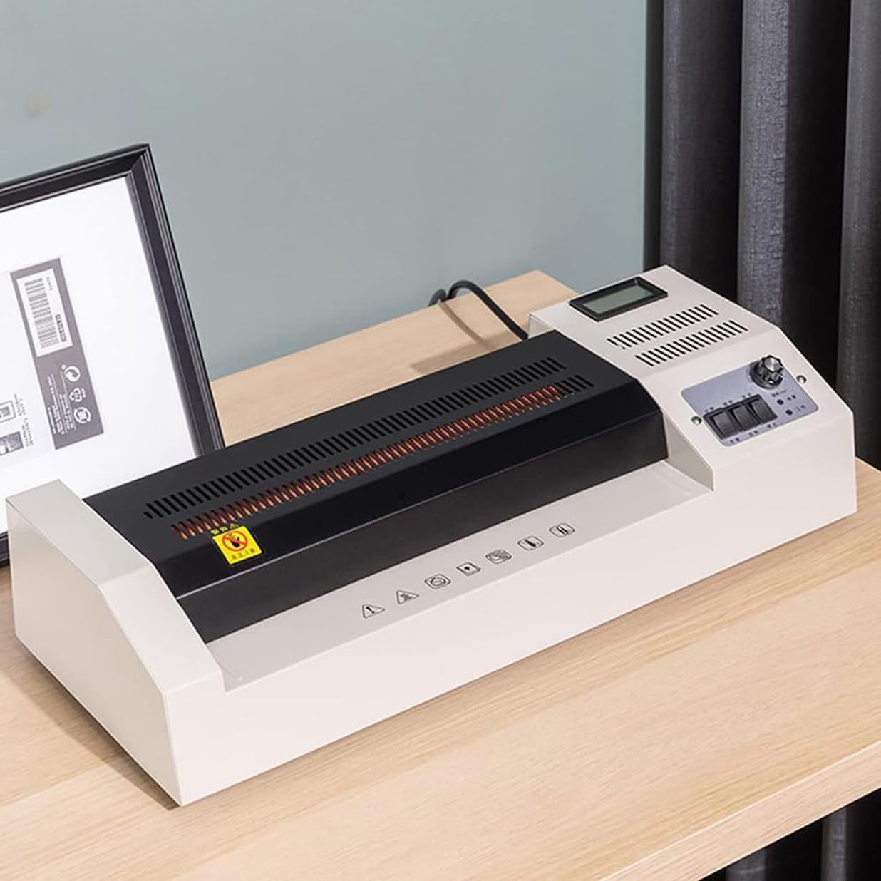 Laminator A3, Maszyna Do Laminowania Na Zimno I Termicznie, Laminator Rolkowy Na Gorąco Na Zimno Do Szkół Domowych Lub, Odpowiedni Do Użytku Ze Zdjęciami, Materiałami Informacyjnymi