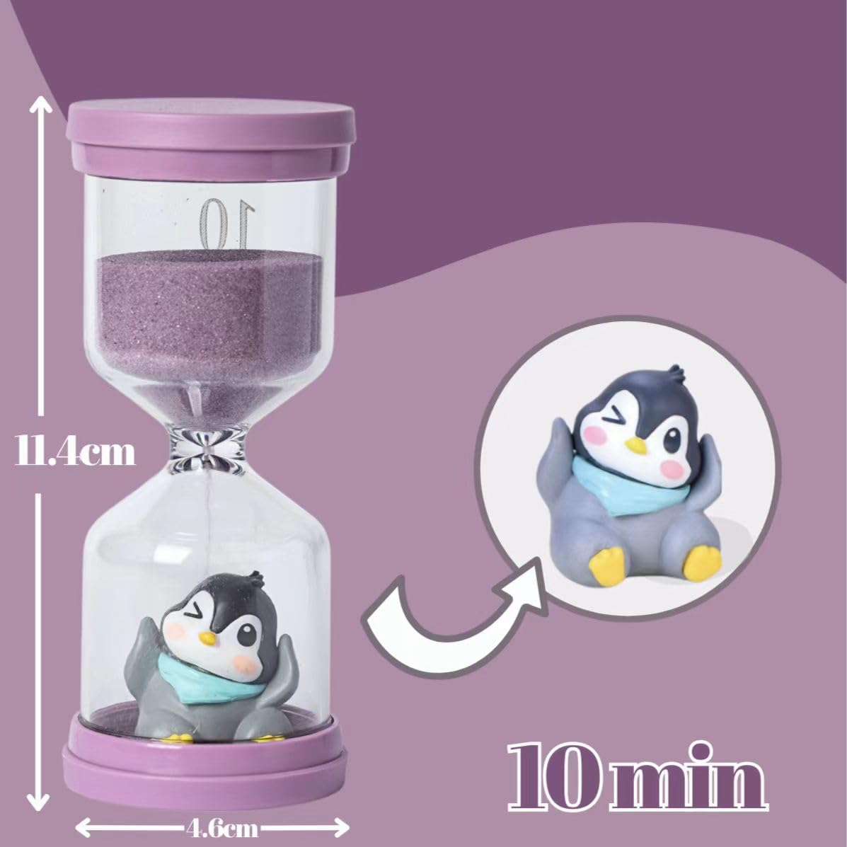 Clessidra Timer Per Bambini - 30 Minuti, Design Colorato, Per Gestione Del Tempo E Giochi - Foto 9