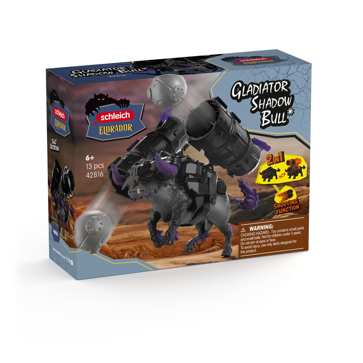 Schleich ELDRADOR® CREATURES | Shadow Bull 42816