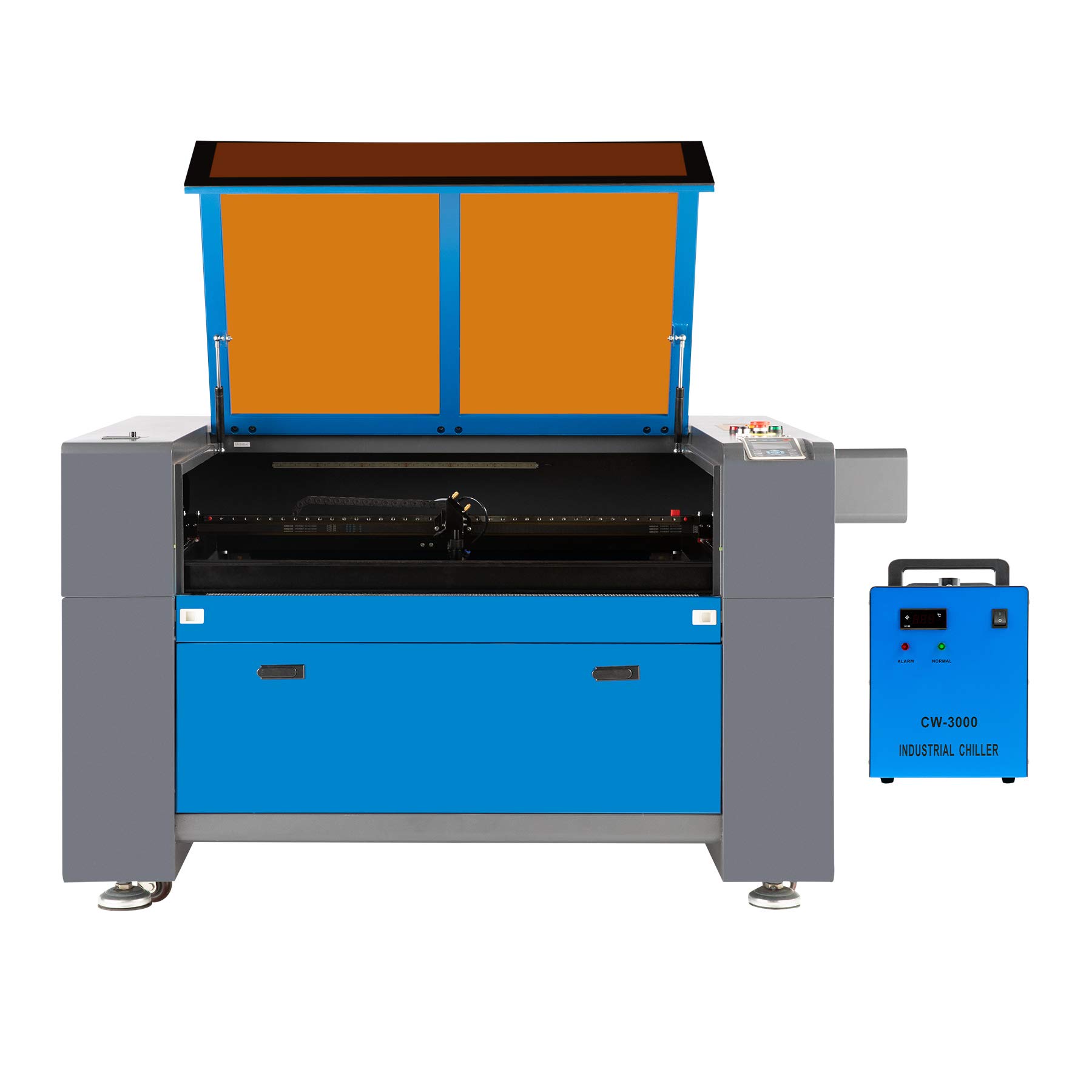 Buy OMTech 100W CO2 Laser Engraver and Cutter, Engraving Cutting Etching Machine with LightBurn