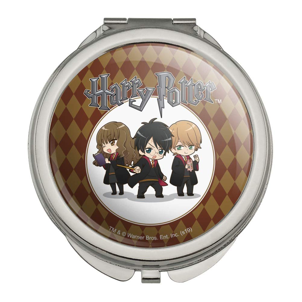 GRAPHICS & MORE Harry Potter Anime Characters Compact Travel Purse Handbag Makeup Mirror-image-12