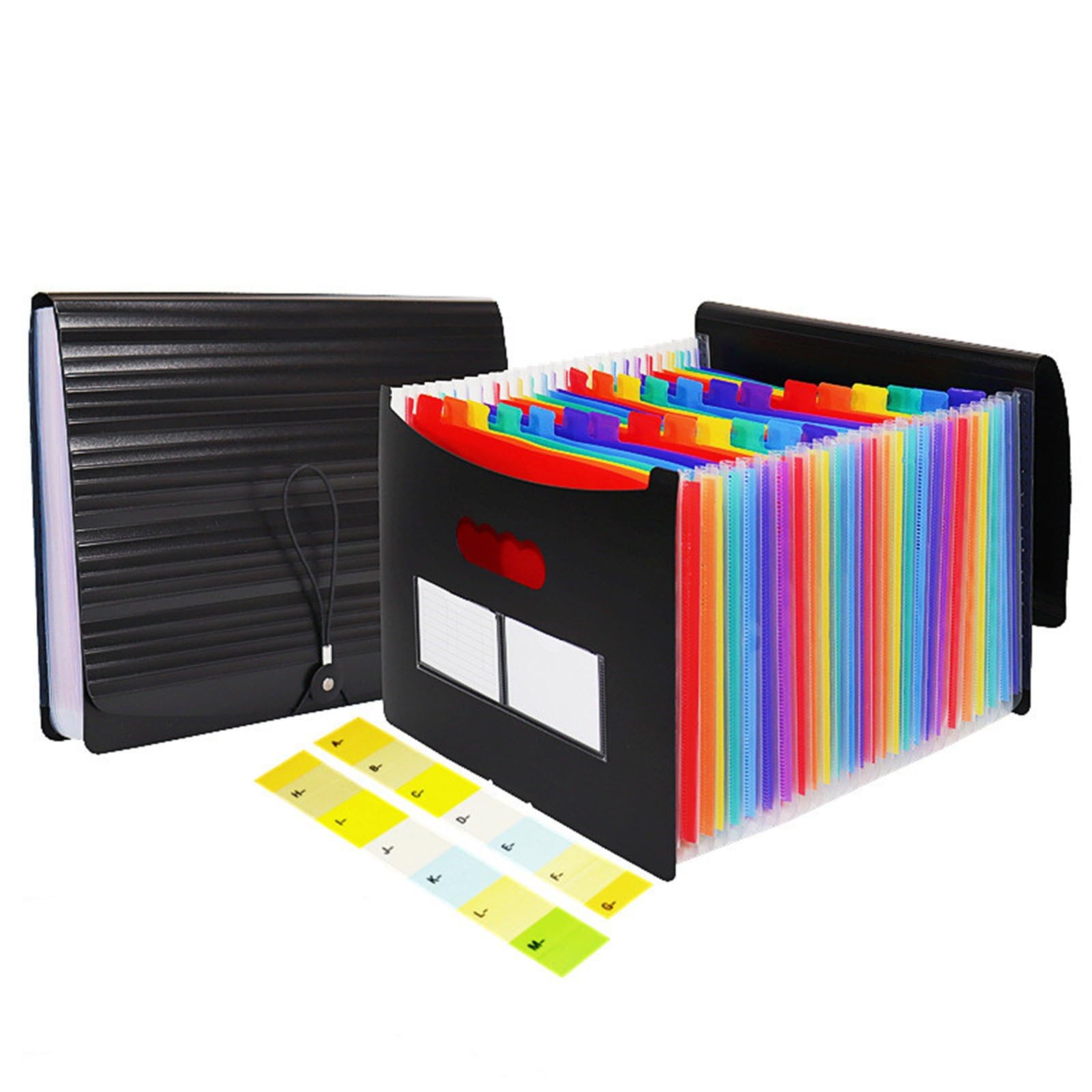 Carpeta Clasificadora Carpeta Expandible 26 Capas Organ Pack A4 Data Pack Plástico Con Bolsillos Maletín