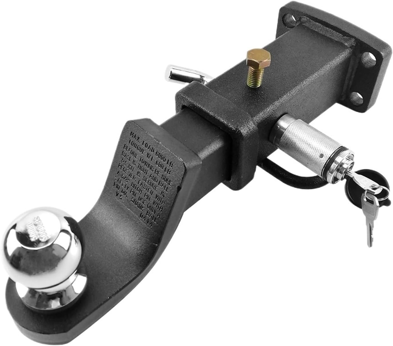 2 Inch Hitch Receiver Tube Adapter Bolt On Tow Bar Trailer Parts Camper Caravan Accessories