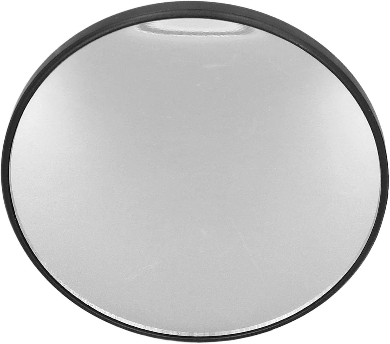 Dioche Compact Magnetic Phone Makeup Mirror for iOS Phones 15 14 13 12 | 2.28 Inch Round Portable Mirror | Black | for Selfies, Vlogging, Streaming with Convex Design (Black)