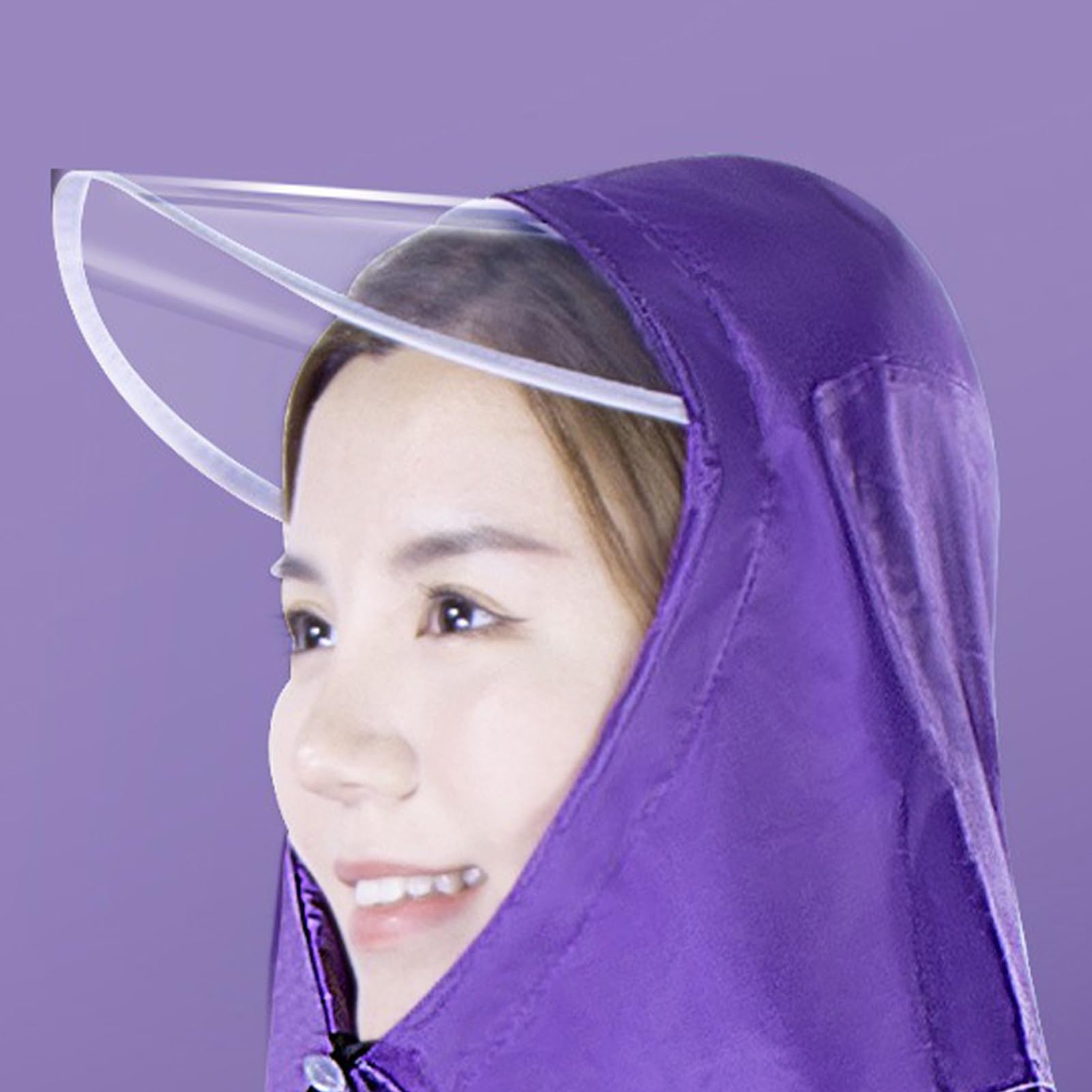 Poncho de pluie imperméable réfléchissant bleu URBAN MOOV