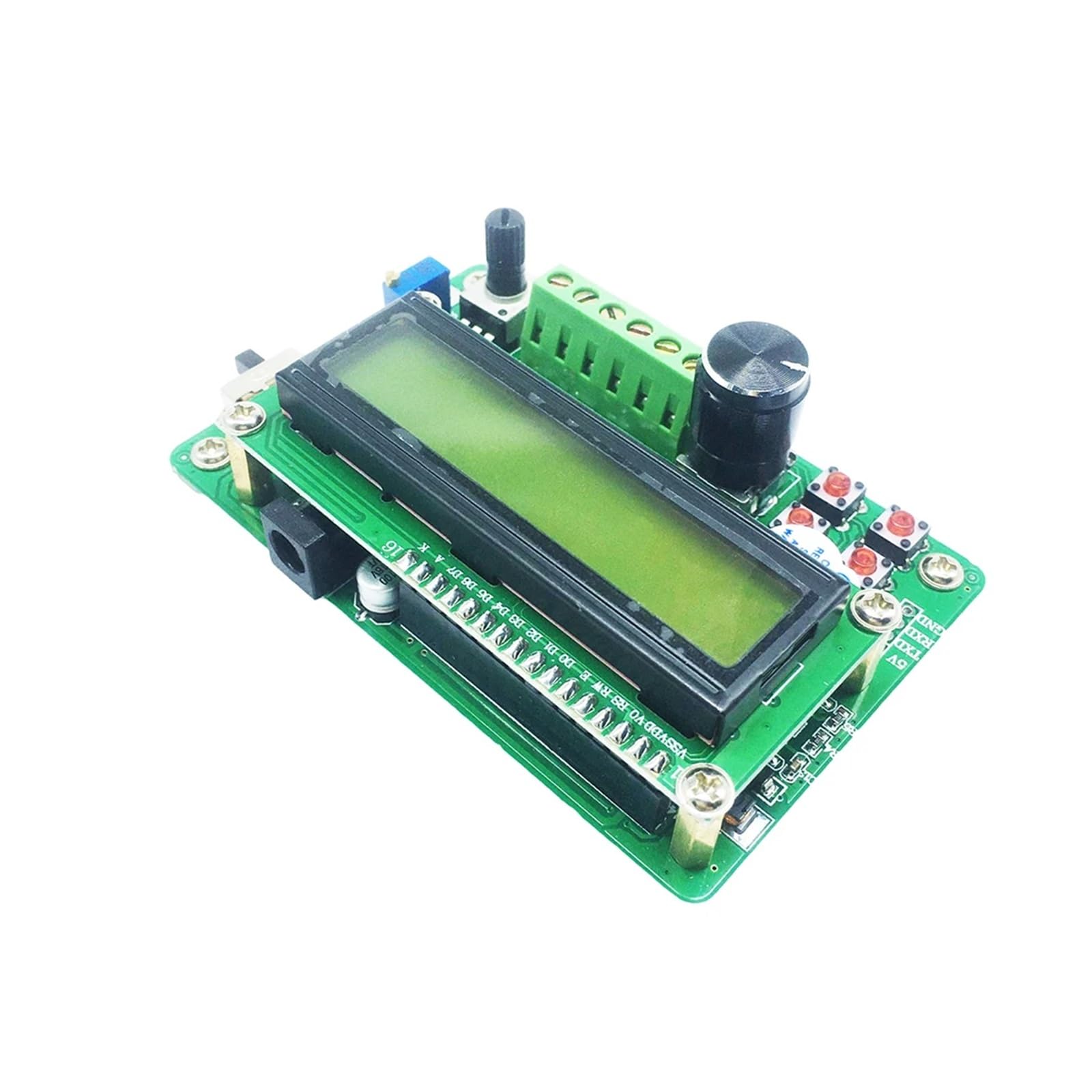 Módulo generador de señales función DDS FY2000S 2M, pantalla LCD 1602, onda sinusoidal, triangular, cuadrada, salida TTL, contador frecuencia barrido