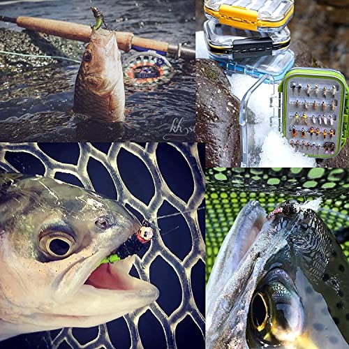 sprinton Maximumcatch Fliegenfischen Perlen Bindenmaterial Wolframperlen 4 Farbe, 100er pro Packung, Fliegenbinden Perlen - Image 8