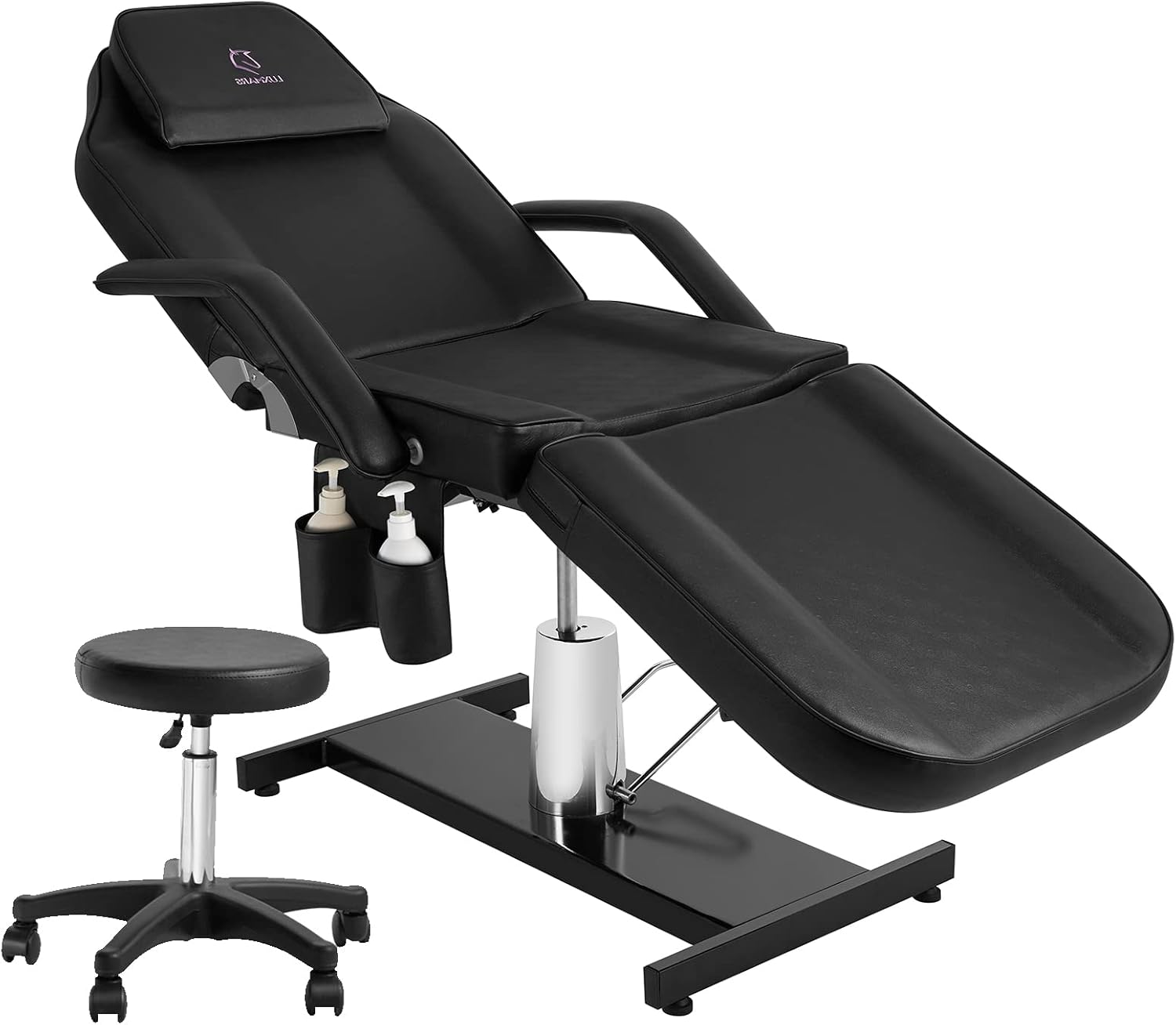 LUXMARS Hydraulic Facial Chair Massage Bed Tattoo Chair