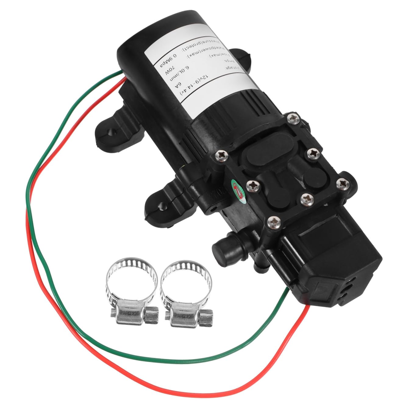 12v 6l/min Automatische Wasserpumpe Membranpumpe 70w
