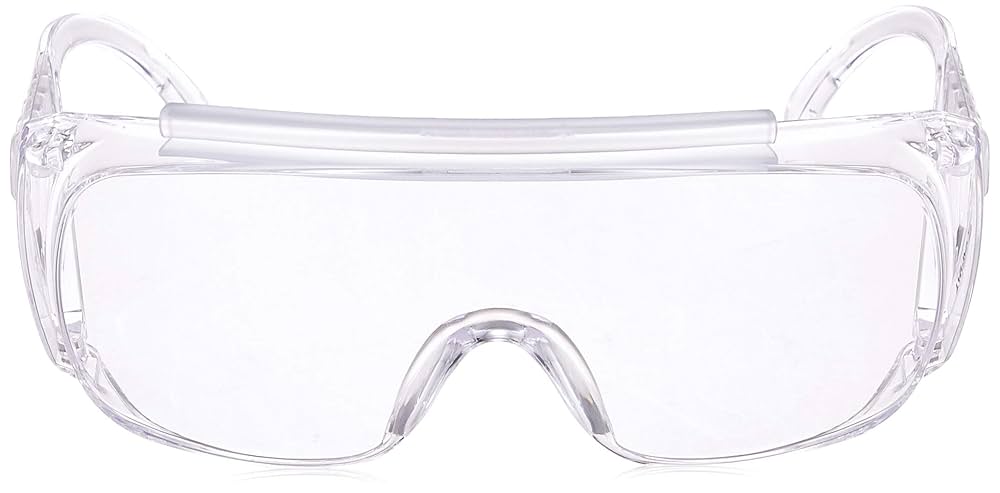 透明保護メガネ Amazon | 山本光学 YAMAMOTO NO.337 メガネの上からかけられる