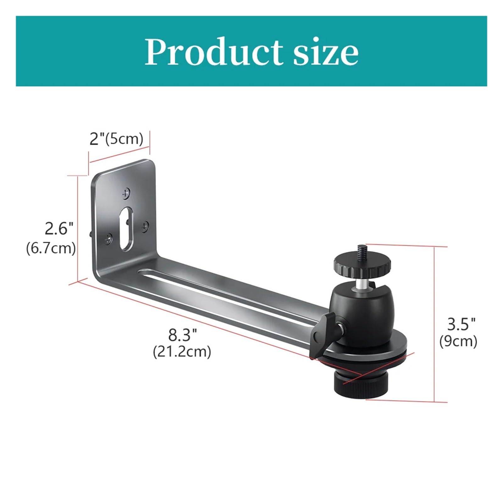 Soporte de Pared for proyector, Soporte Ajustable multiángulo