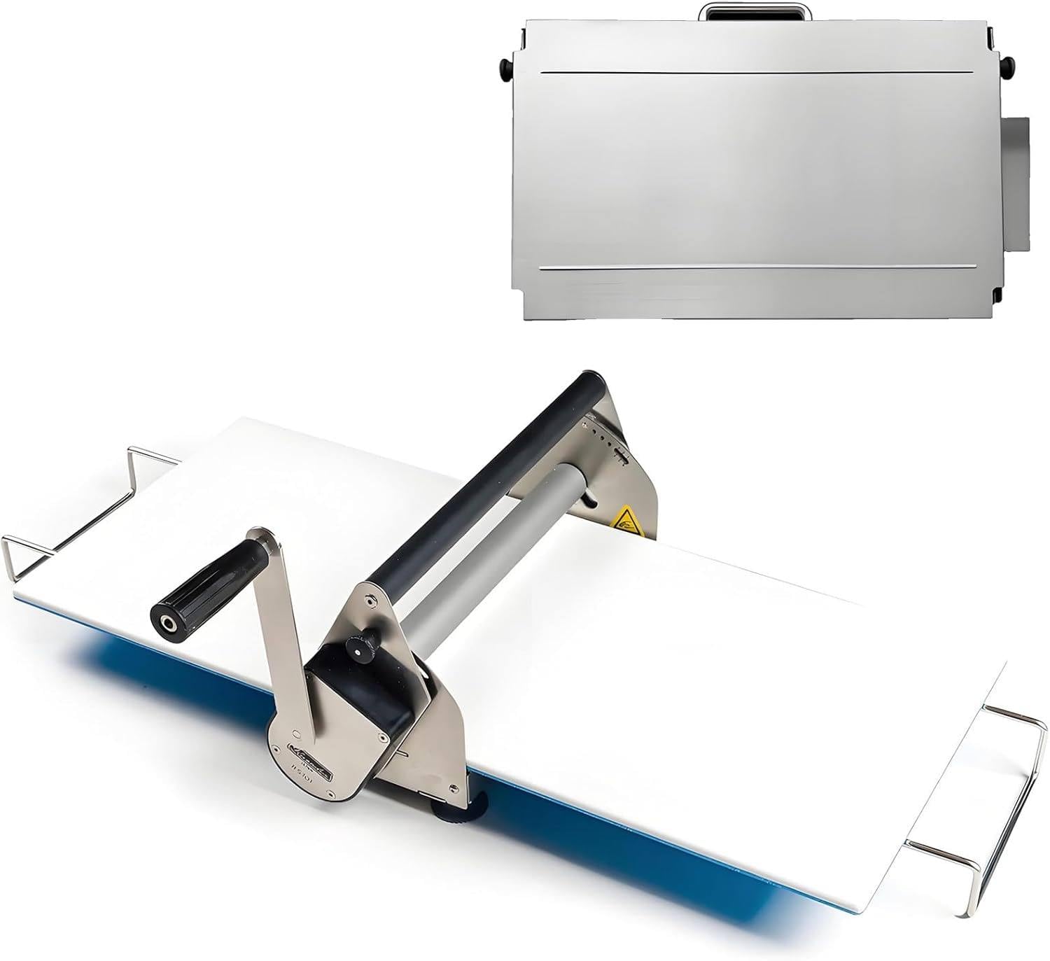 Manueller Teigroller mit einstellbarer Dicke für Pizza, Gebäck und Fondant