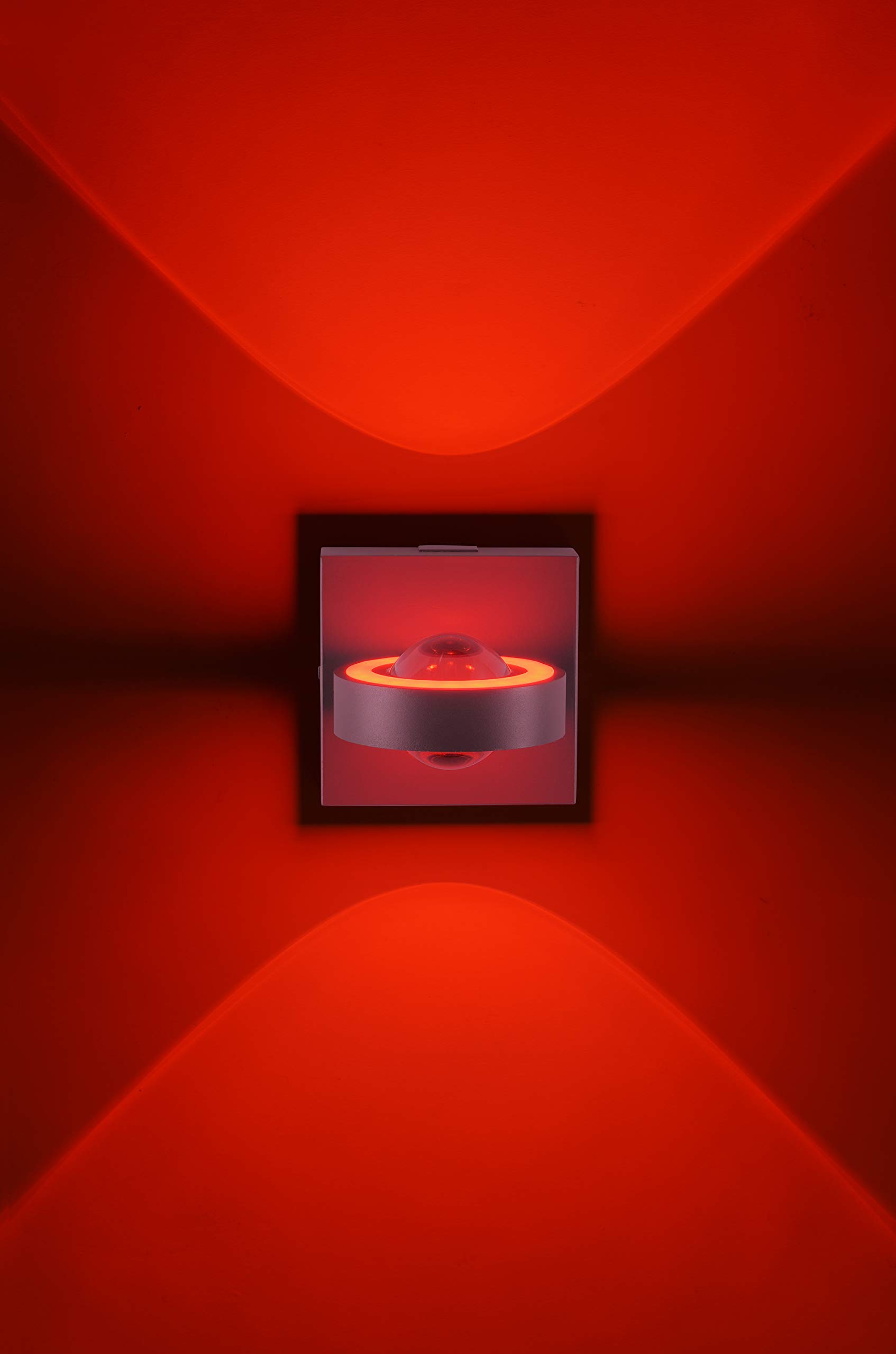 Paul Neuhaus Q-MIA Smart Home LED-Wandleuchte Up & Down RGB CCT, dimmbar | Up & Down Lichteffekt, Alexa kompatibel, RGB CCT Farbwechsel, dimmbar