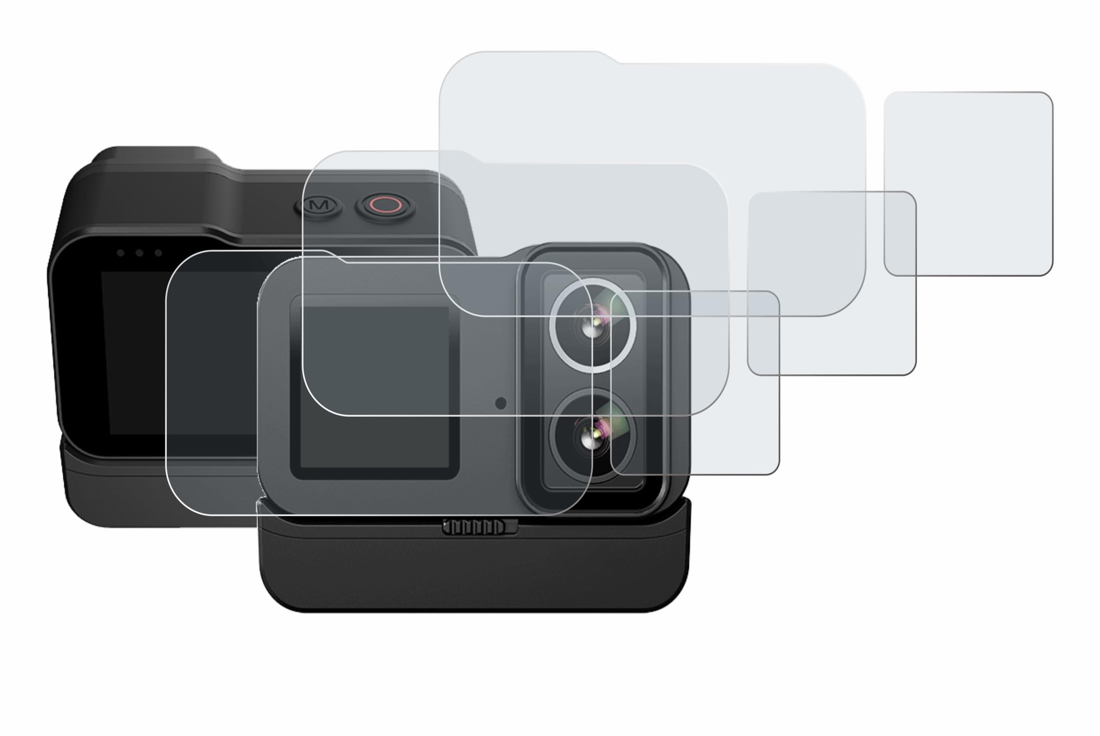 brotect 6-Pack Screen Protector Anti-Glare for SJCAM SJ20 Dual Lens Screen Protector Matte, Anti-Fingerprint Protection Film