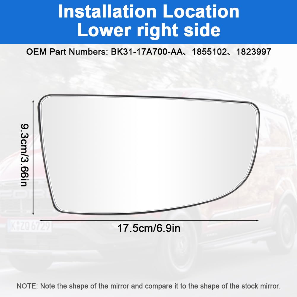 Specchietto manuale destro E10117194 FORD TRANSIT MK4 1986-1991 usato (101342