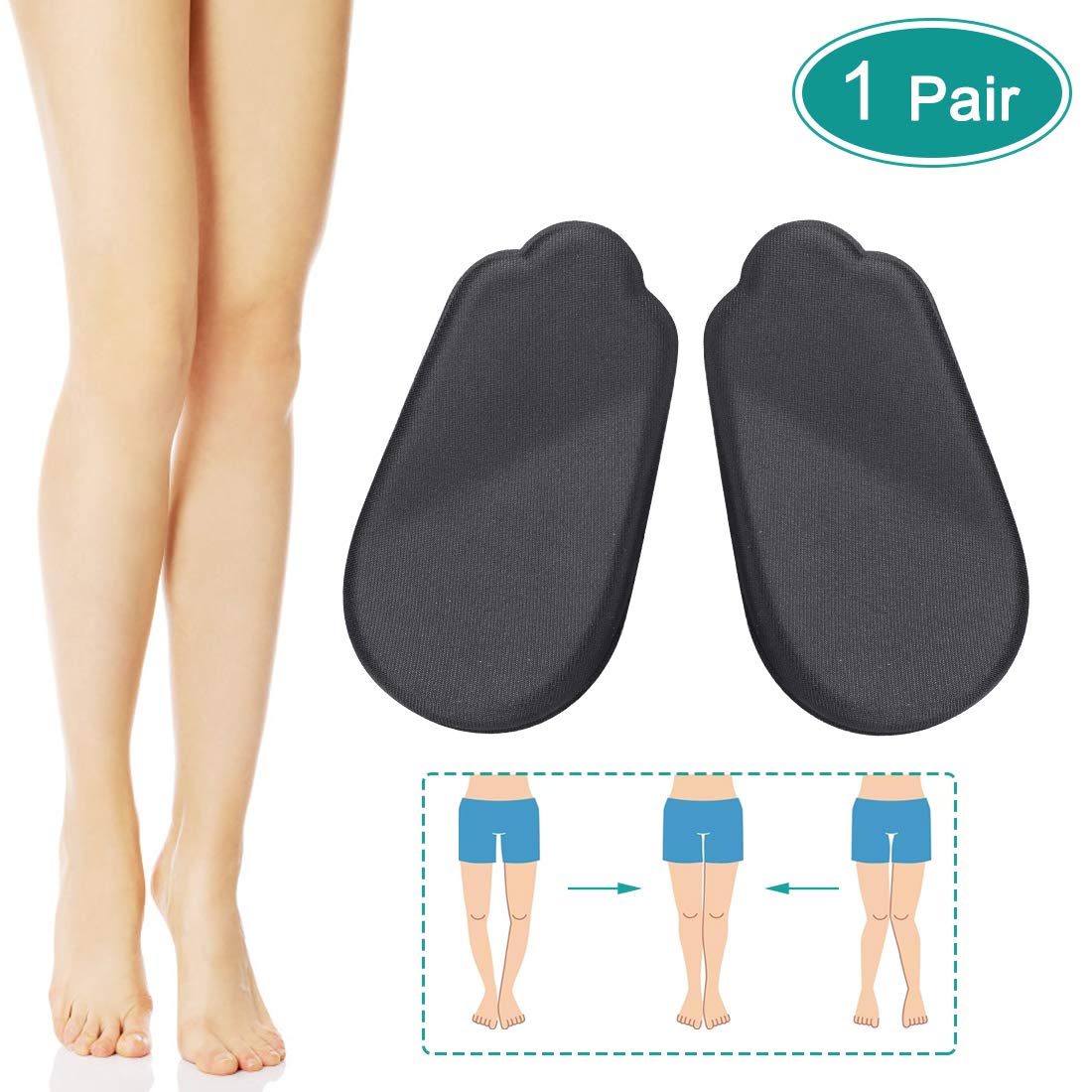 Buy PINCOU Supination Insoles, O/X Type Leg Heel Wedge Insert for