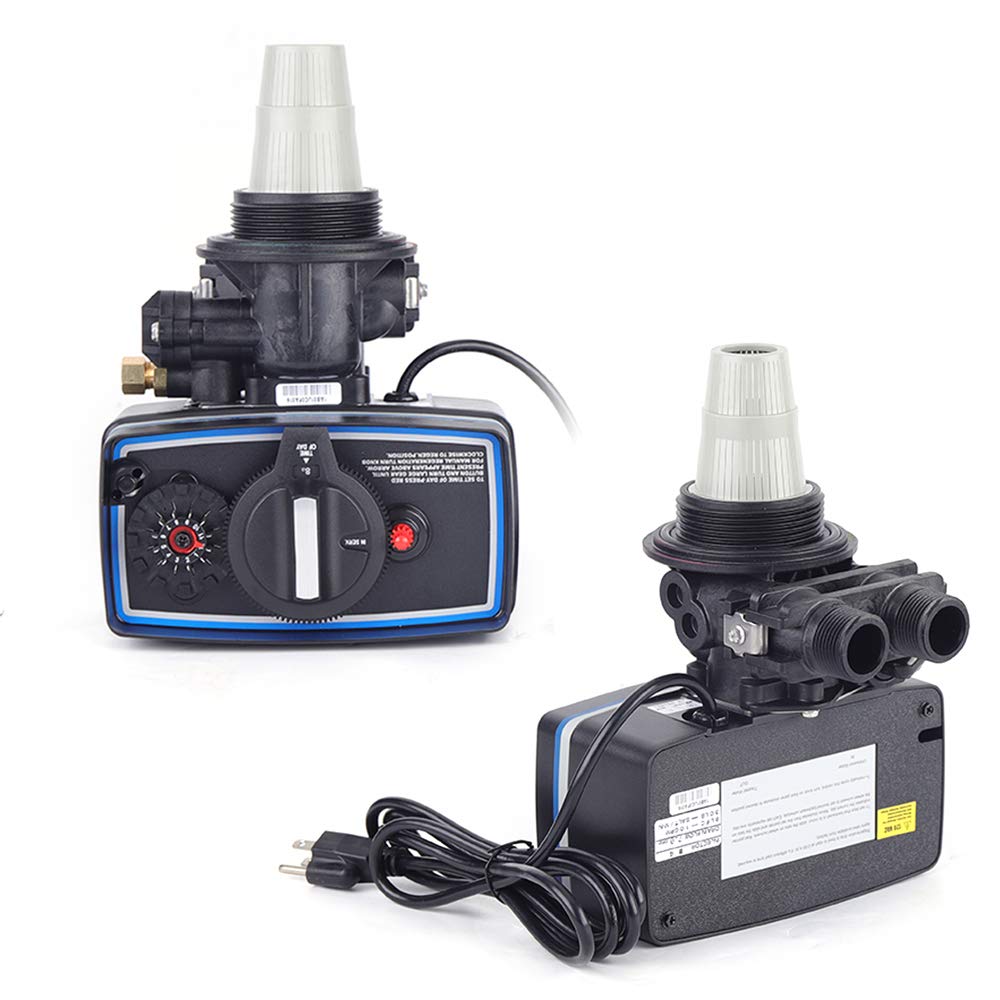 Time Clock Control Valve 110V For Water Filter Softener Resin Tank 9''-11'' Dia