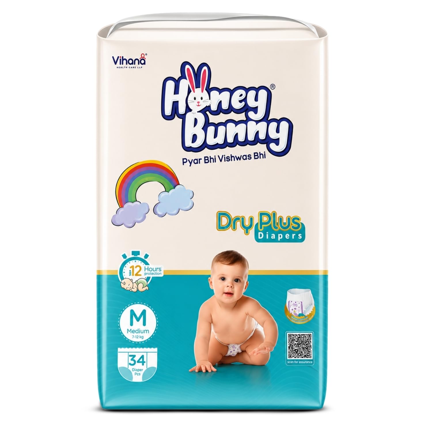 Honey Bunny Super Soft Dry Plus 12 Hour protection - M - 34-image-43