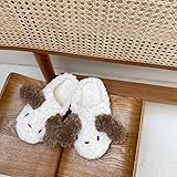 ypyrhh Mujer Hombre Invierno Cálido Pantuflas,Lindas Pantuf