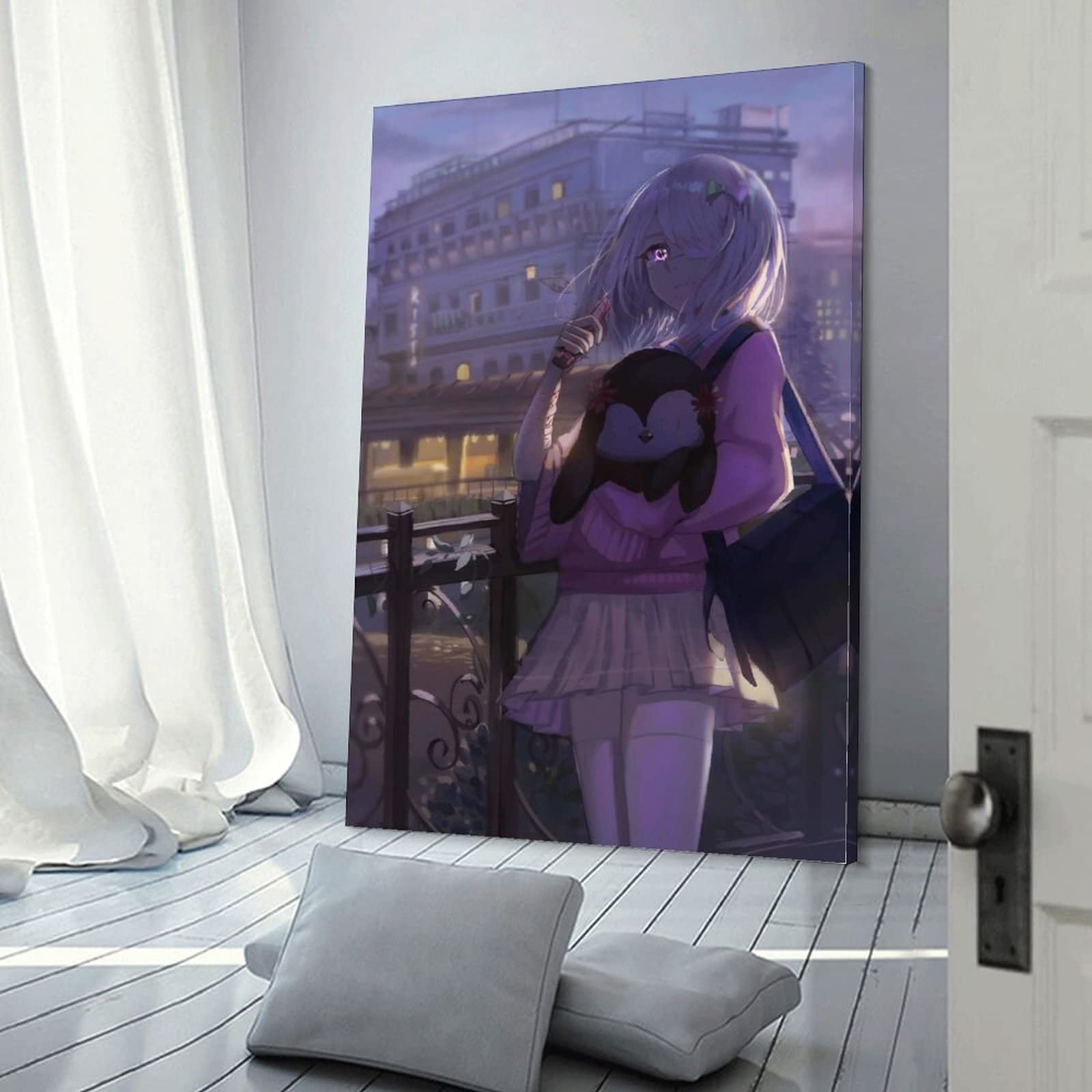 Amazon.co.jp: 魔法少女サイト 雨谷小雨 ポスター 装飾画 アートパネル