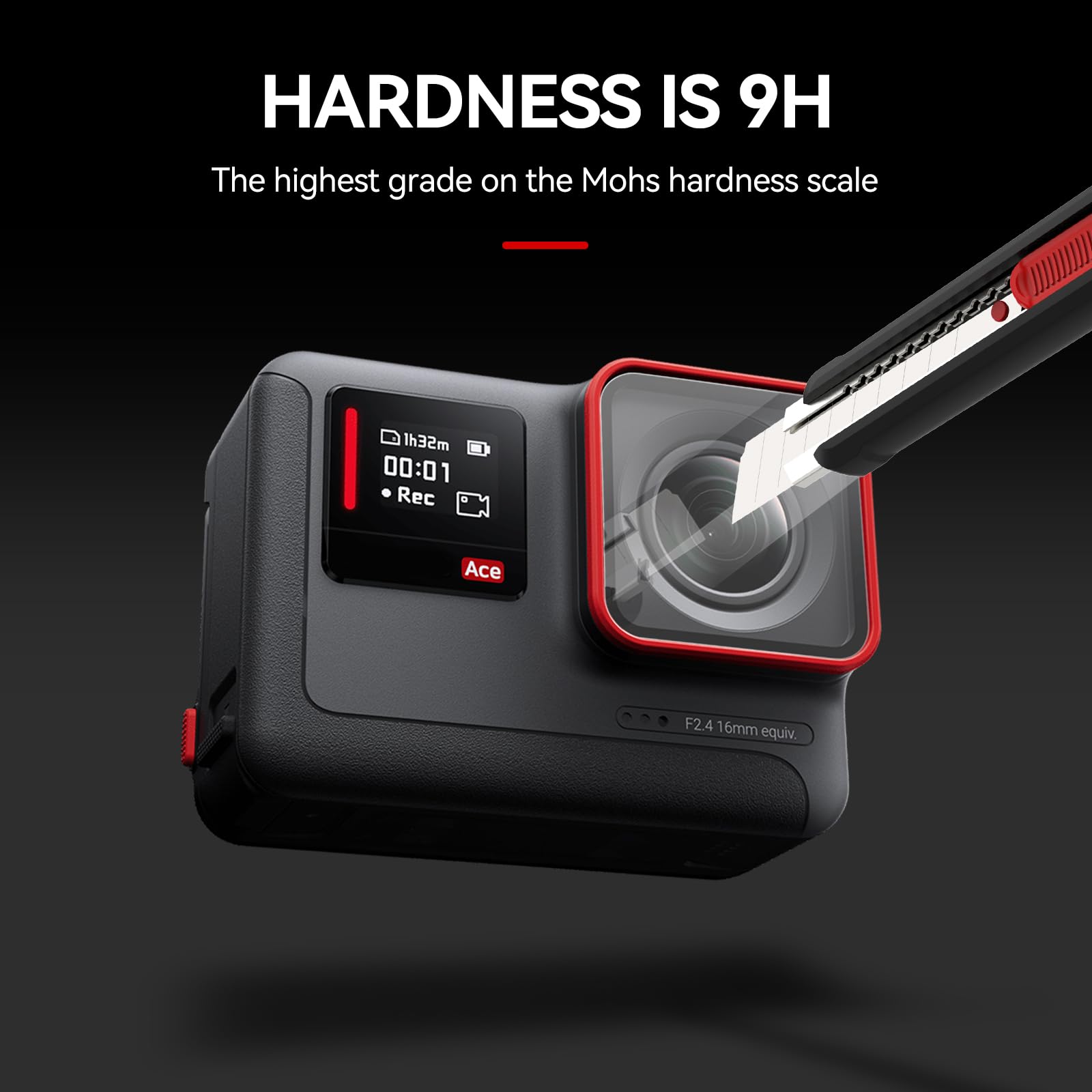 Pellicola Vetro Temperato Per Insta360 Ace Pro - 9H Durezza, Anti-Graffio, 3+3 Pezzi, Facile Applicazione - Foto 11