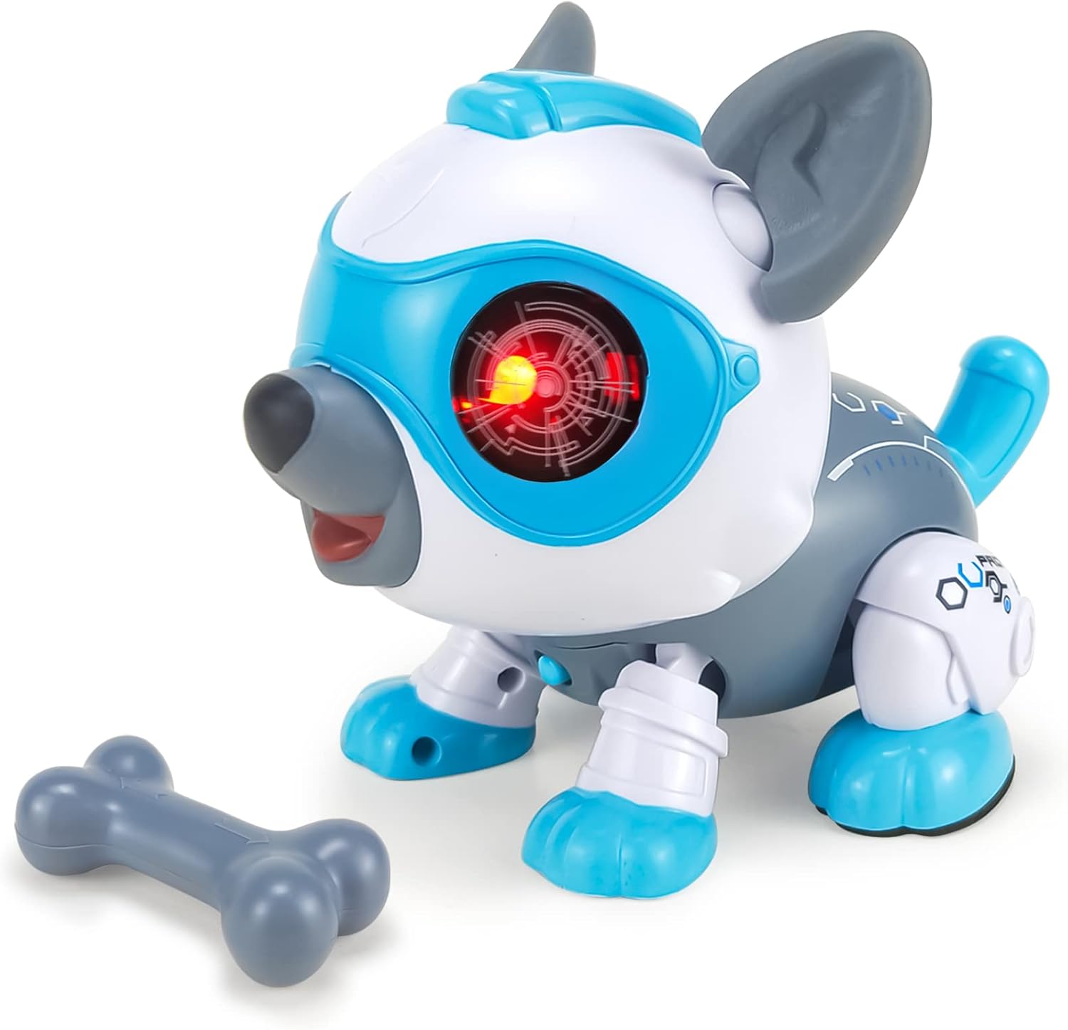 レトロドック型 動く吠える犬ロボットおもちゃ-