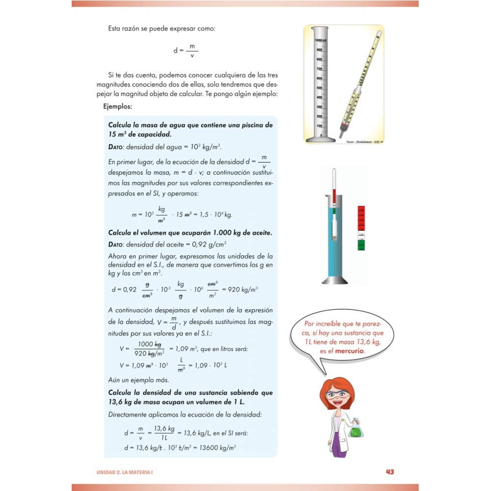Física y Química 2 Educación Secundaria - Libro de Aula | Física y Química 2º ESO - Editorial GEU