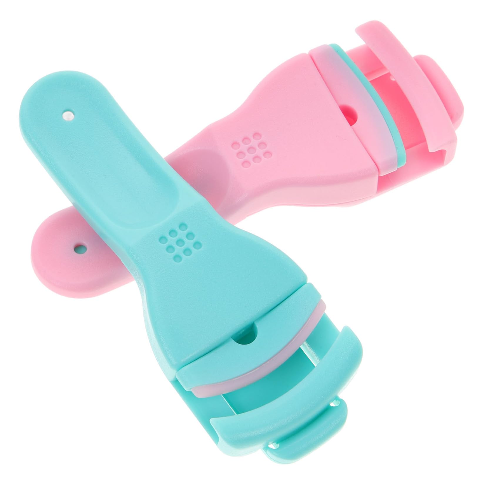 Gatuida Makeup Tool Set 2pcs Eyelash Curler Comb Skid-Resistant Design for Women Lady Female Easy Eyelash Curling