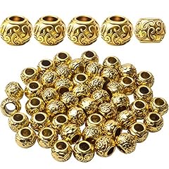 Large Hole Gold Spacer Beads2