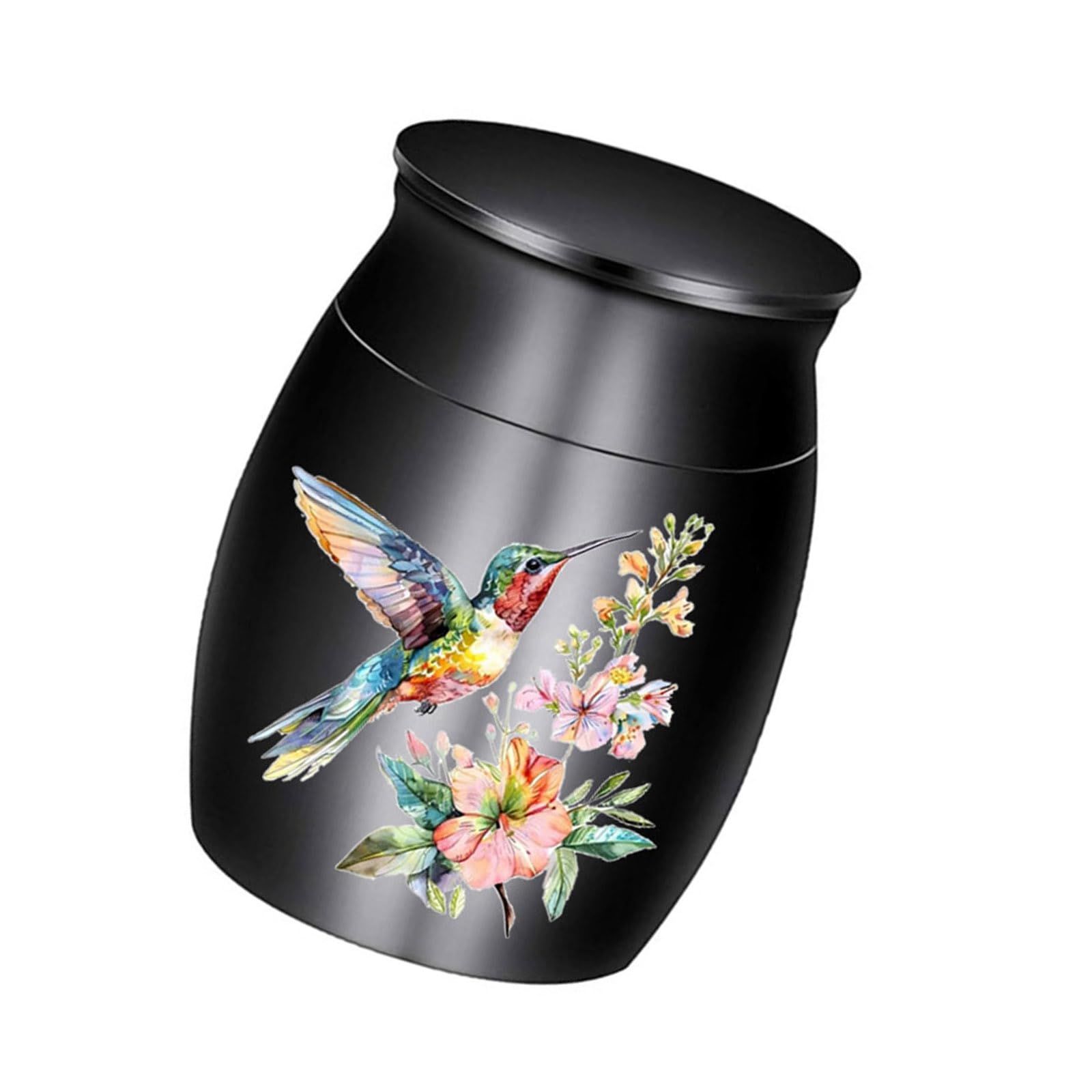 Aluminum Alloy Cremation Container with Artistic Detailing Ideal for Home Memorials Otherwise Scattering Ceremonies Cenotaph Jar for Debris