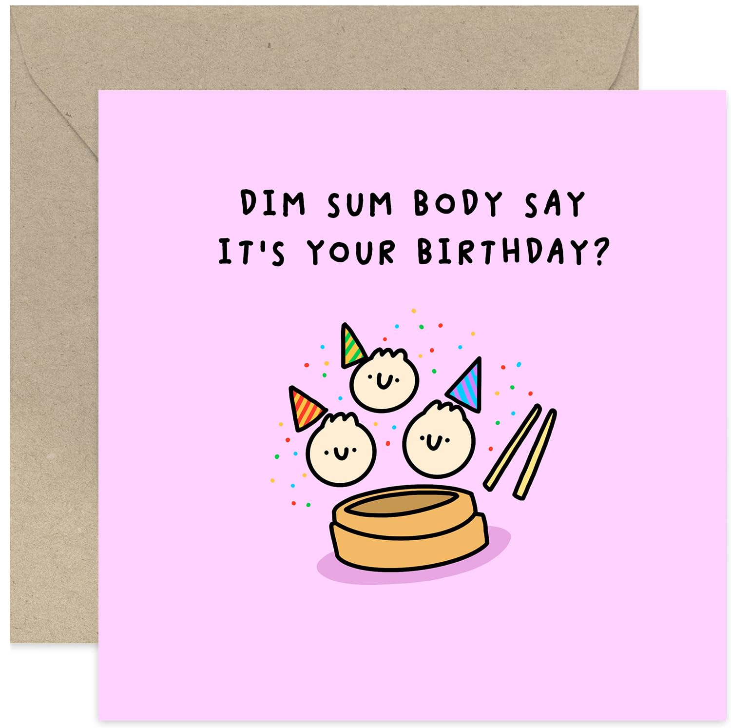 Driving Test Card Old English Co. Dim Sum Body Say It's Your Birthday Funny Card For Men Women - Birthday Wishes Humour Friends Family Blank Inside Envelope C21 New Job Card